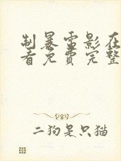 制暴电影在线观看免费完整版国语