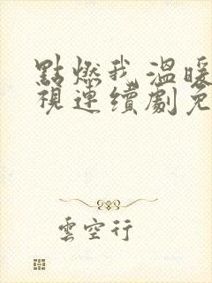 点燃我温暖你电视连续剧免费观看