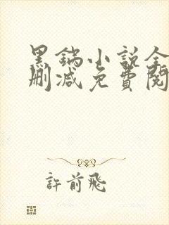 黑锅小说全文无删减免费阅读