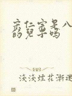 宋仁宗是八贤王的儿子吗