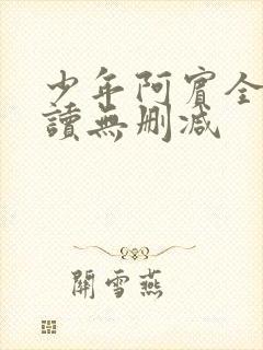 少年阿宾全文阅读无删减