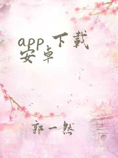 app 下载 安卓