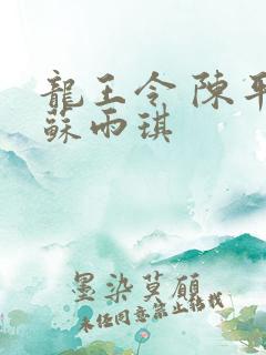 龙王令 陈平 苏雨琪