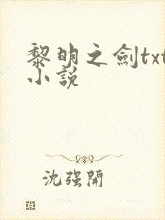 黎明之剑txt小说