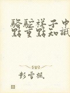 骆驼祥子中考考点重点知识点