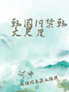 韩国19禁韩剧大尺度