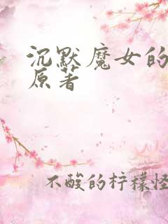 沉默魔女的秘密原著