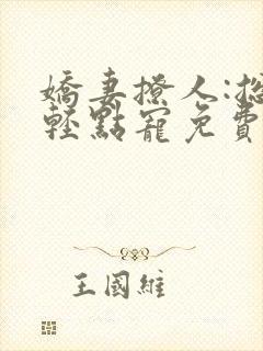 娇妻撩人:总裁轻点宠免费阅读