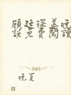 顾廷琛姜晚清小说免费阅读最新章节