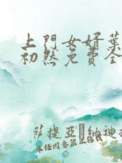 上门女婿叶辰萧初然免费全文阅读