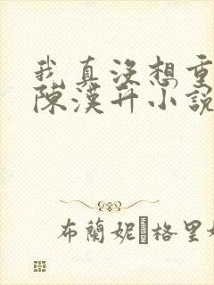 我真没想重生啊陈汉升小说版免费