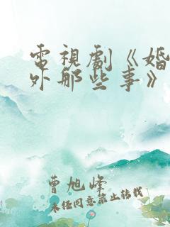 电视剧《婚里婚外那些事》