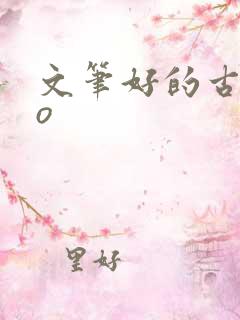 文笔好的古言po