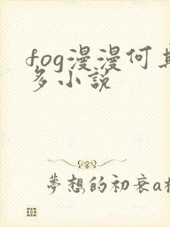 fog漫漫何其多小说