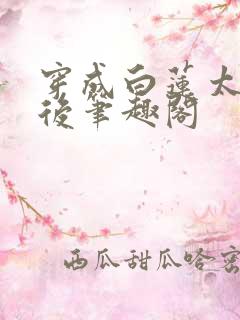 穿成白莲太子妃后笔趣阁