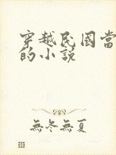 穿越民国当军阀的小说