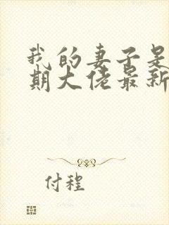 我的妻子是大乘期大佬最新下载