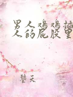 男人鸡鸡插进女人的屁股里