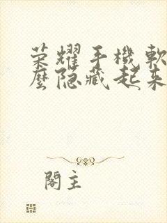 荣耀手机软件怎么隐藏起来