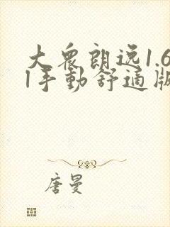 大众朗逸1.6l手动舒适版