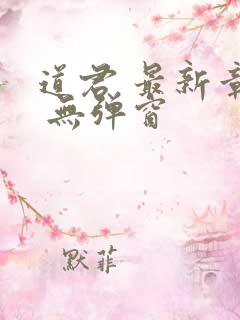 道君 最新章节 无弹窗