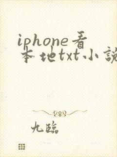 iphone看本地txt小说软件