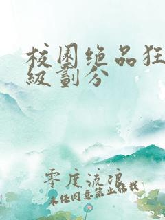 校园绝品狂徒等级划分