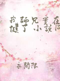 我师兄实在太稳健了 小说网