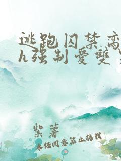 逃跑囚禁脔到哭h强制爱双男主