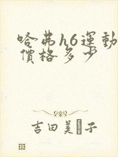 哈弗h6运动版价格多少