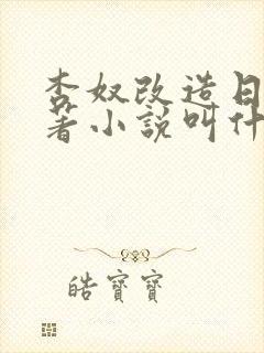 杏奴改造日常原著小说叫什么名字