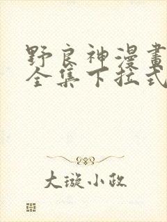 野良神漫画免费全集下拉式