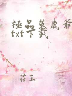 极品万岁爷完本txt下载