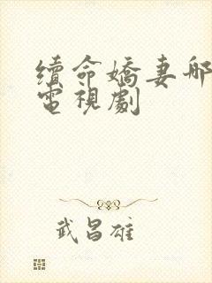 续命娇妻哪里逃电视剧