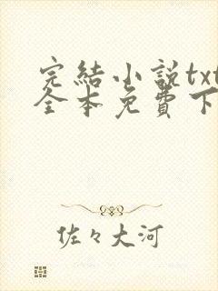 完结小说txt全本免费下载