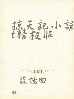 掠天记小说txt精校版