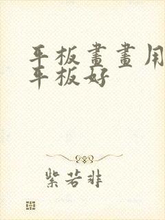 平板画画用哪个平板好