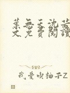 叶无天沈若轻全文免费阅读笔趣阁