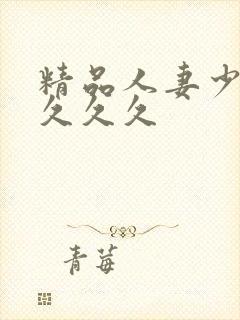 精品人妻少妇久久久久