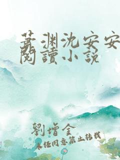 萧渊沈安安免费阅读小说