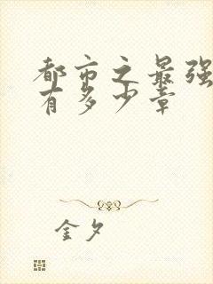 都市之最强狂兵有多少章