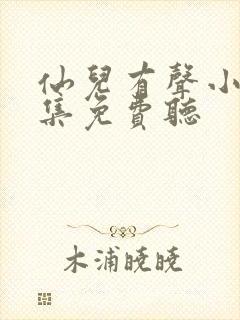 仙儿有声小说全集免费听