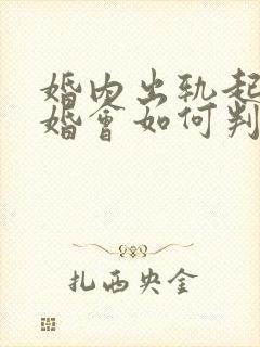 婚内出轨起诉离婚会如何判