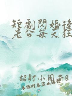 短剧闪婚后大叔老公每天狂宠我在线观看