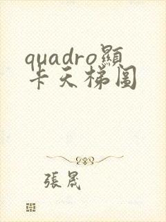 quadro显卡天梯图