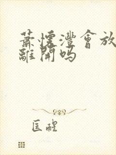 萧怀沣会放骆宁离开吗