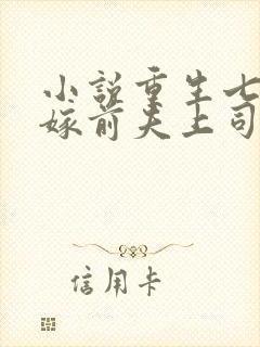 小说重生七零改嫁前夫上司完整版未删减小说