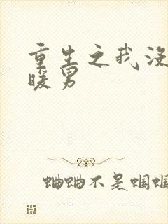 重生之我没想当暖男