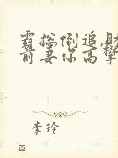 霸总倒追,财阀前妻你高攀不起