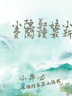 小陈郑姨小说免费阅读最新章节